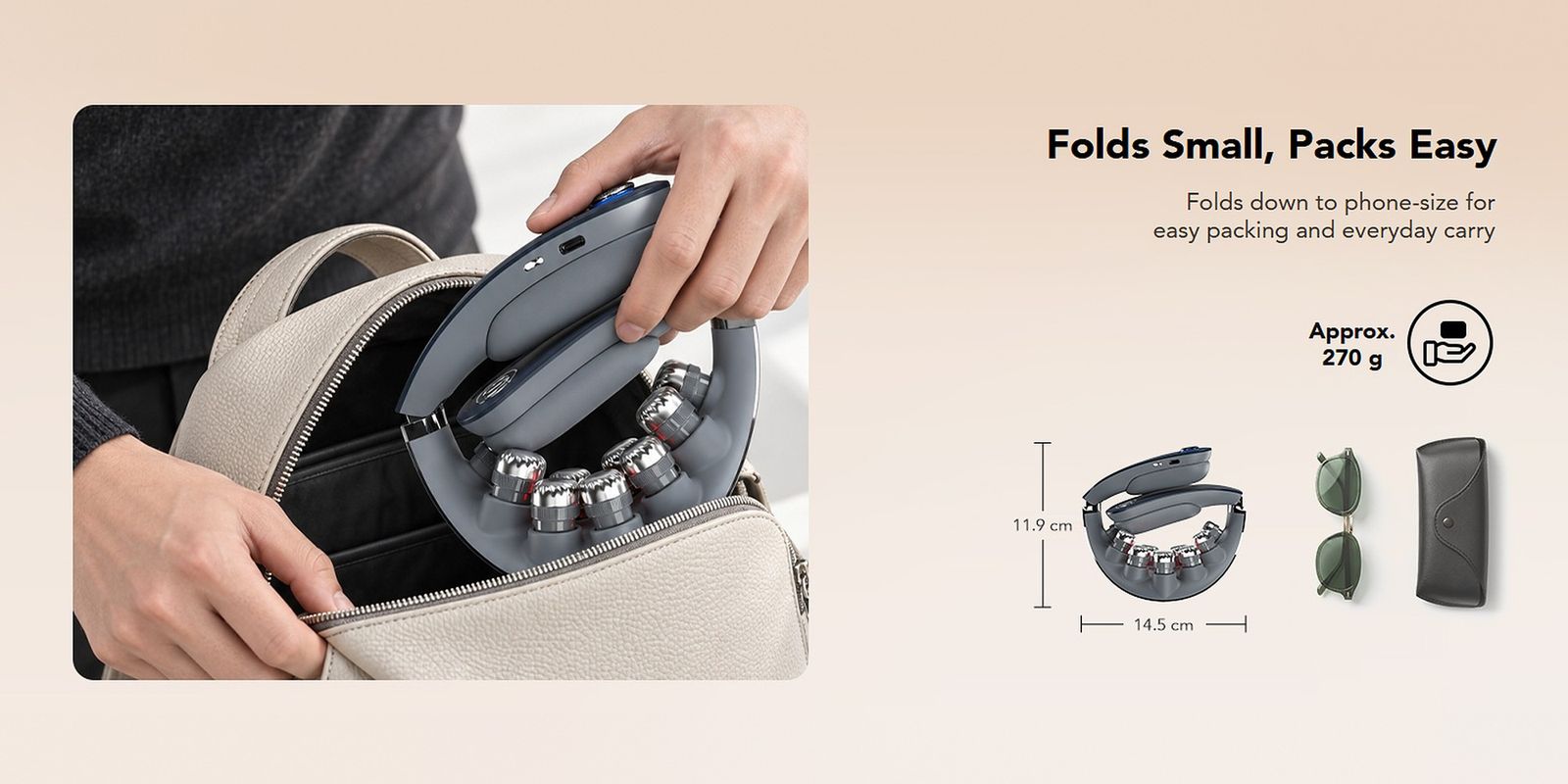 Folds Small, Packs Easy